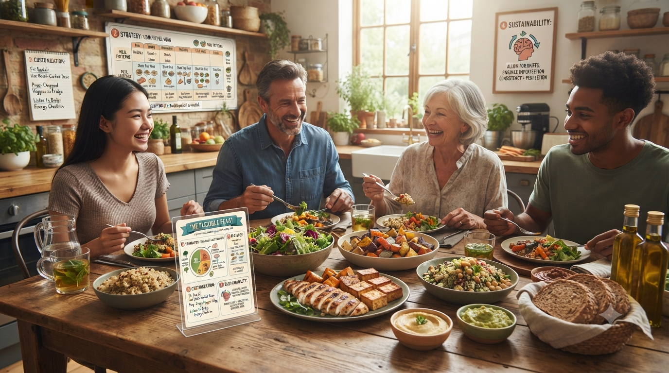 The Flexible Feast: How to Build a Balanced Meal Plan You Will Actually Follow
