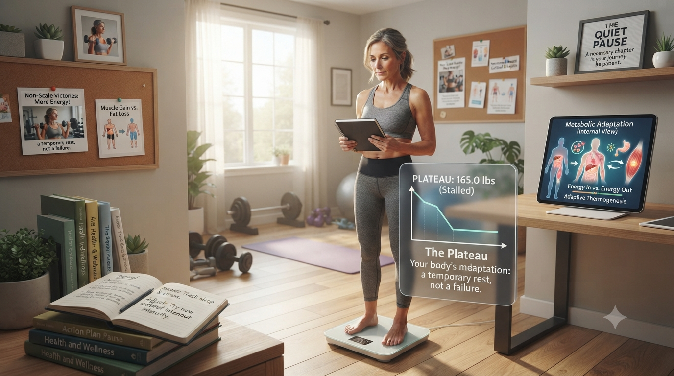 The Quiet Pause: Why Weight Loss Plateaus Happen and What They Really Mean
