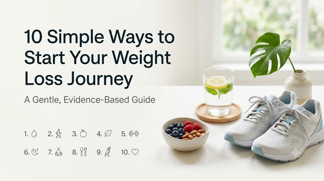 10 Simple Ways to Start Your Weight Loss Journey: A Gentle, Evidence-Based Guide