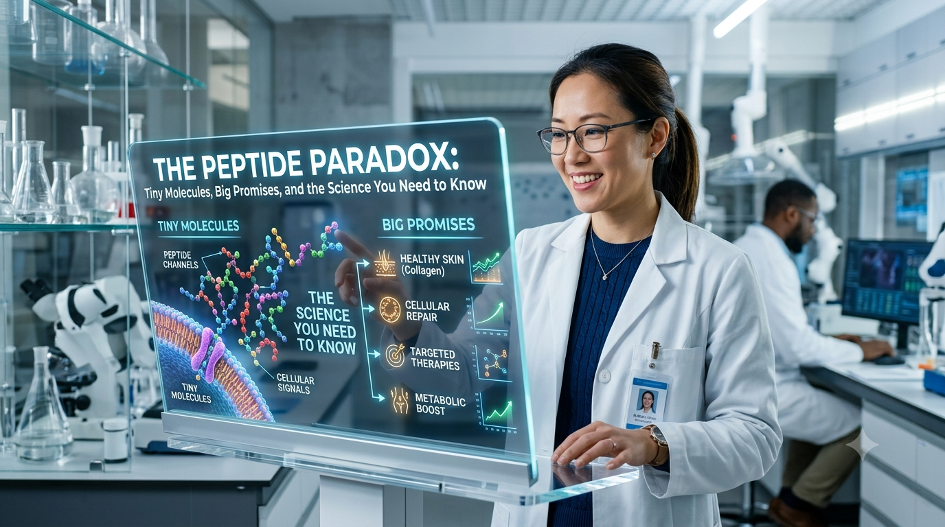 The Peptide Paradox: Tiny Molecules, Big Promises, and the Science You Need to Know